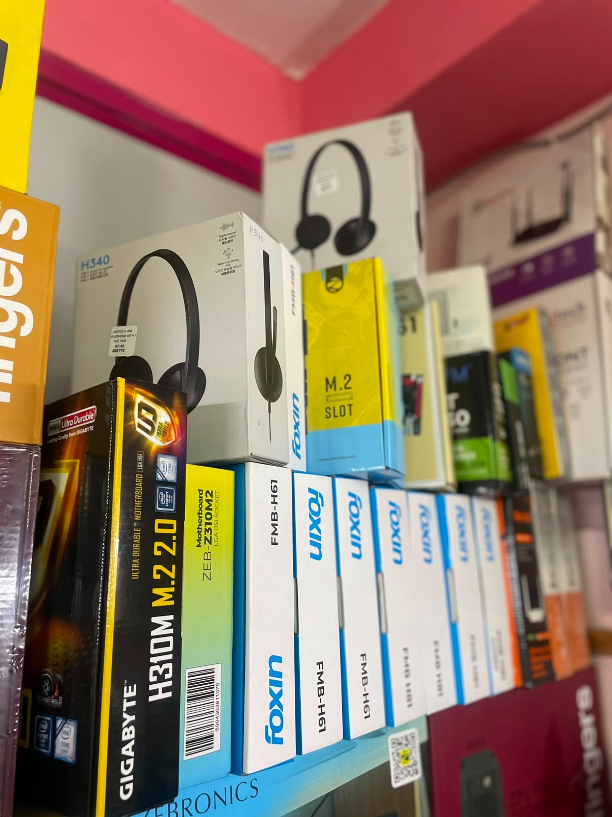 Inside SRS Computers, Perambalur — shelf 9